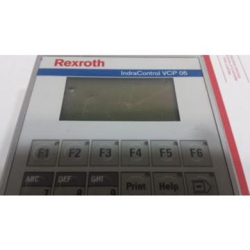 Rexroth IndraControl VCP 05 with PROFIBUS DP slave VCP05.2DSN-003-PB-NN-PW