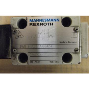 MANNESMANN REXROTH Ventilmagnet  3WE 6 A53/AG24Z4