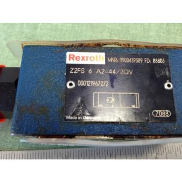 REXROTH HYDRAULIC CHECK VALVE  Z2FS 6-A2-44/2QV R900439389 FD 88806