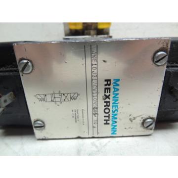 MANNESMANN REXROTH 4WE10J31/CW110N9/45 DIRECTIONAL SOLENOID VALVE