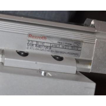 NICE REXROTH LINEAR SLIDE ACTUATOR PNEUMATIC R480173616 BOSCH