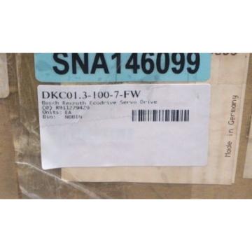 NEW REXROTH DKC01.3-100-7-FW SERVO DRIVE R911279429 , DKC0131007FW