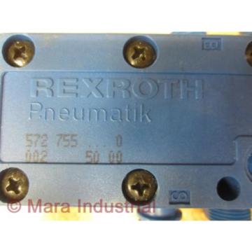 Rexroth 752 755...000 Pneumatic Valve - New No Box