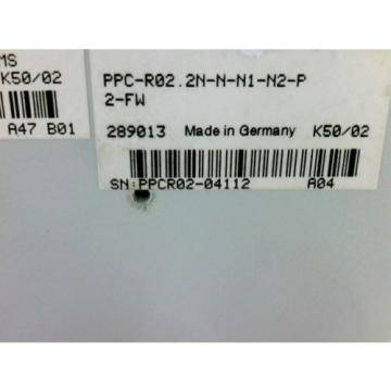 Rexroth Indramat PPC-R02.2N-N-N1-N2-P Controller w/Memory Card