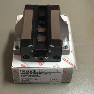 NEW REXROTH LINEAR RUNNER BLOCK PN# R165189310