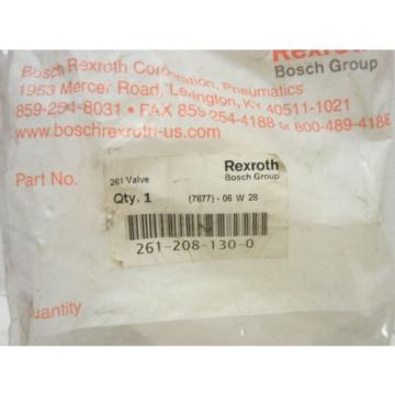 REXROTH BOSCH 261-208-130-0 NEW 261 PNEUMATIC VALVE 2612081300