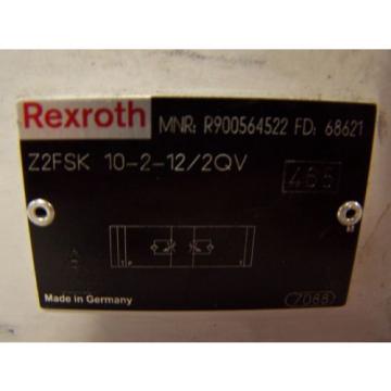 NEW REXROTH DOUBLE THROTTLE HYDRAULIC CHECK VALVE Z2FSK 10-2-12/2QV