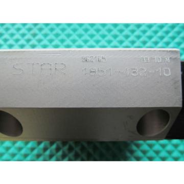 New Rexroth Star 1851-432-10 D-97419 Runner Block Roller Rail Free Shipping