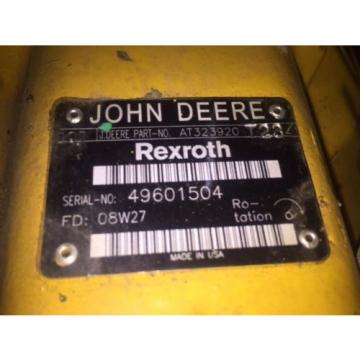 OEM, Rexroth R986110422, John Deere AT323920, AT310979, AT227701 Pump