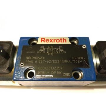 REXROTH Hydraulic VALVE 4WE 6 E67-62/EG24N9K4/T06V, R900956830