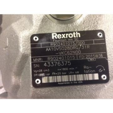 REXROTH HYDROLIC PUMP (see pic for specifics)