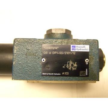 REXROTH DR6-DP1-53/210Y/12 HYDRAULIC PRESSURE REDUCER VALVE