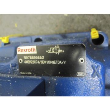 NEW REXROTH DIRECTIONAL CONTROL VALVE 4WEH22C74/6EW110N9ETDA/V