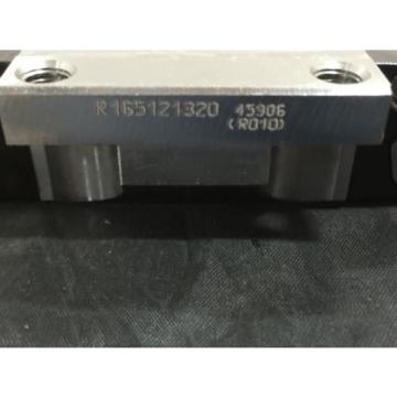 NEW REXROTH GUIDE RAIL RUNNER BLOCK BALL CARRIAG PN# R165121320