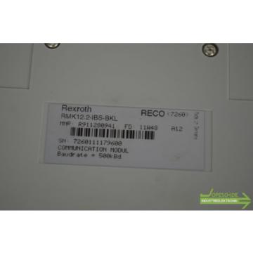 Rexroth Indramat RECO RMK12.2-IBS-BKL Communication Module