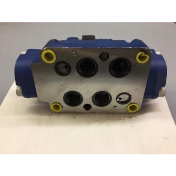 REXROTH HYDRAULIC SOLENOID VALVE, MNR: R901262802, 4WEH22 J76/6EW110, FD55515