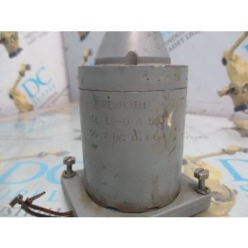 REXROTH GL 62-0-A 503 96 VDC 0.44 A SOLENOID VALVE