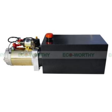 DC12V 10 Quart Tank Single Acting Hydraulic Pack Power Unit for Car Lift Pump