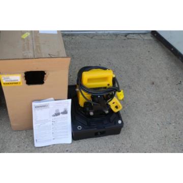 ENERPAC PUJ1401E HYDRAULIC 4 WAY VALVE new 230 volt Pump