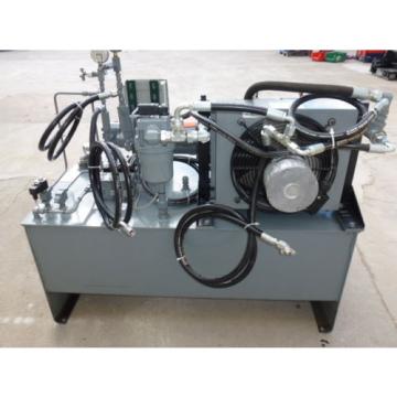 60GALLON HYDRAULIC POWER UNIT, 15 HP HYUNDAI MOTOR, PARKER , HEAT EXCHANGER Pump