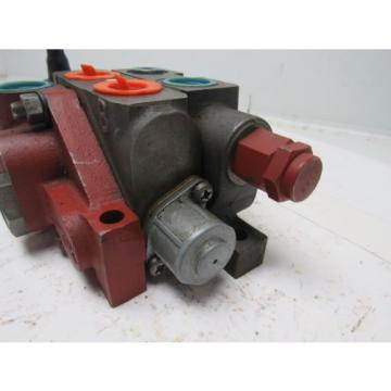 Kontak Manual Hydraulic Directional Control Valve 3Position &amp; Pressure Regulator Pump