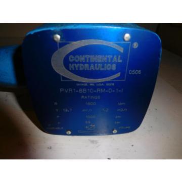 Continental PVR18B10RM011 Hydraulic 10 GPM/1000 PSI Pump