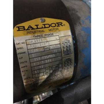 VICKERS POWER SYSTEM, MOD# TK5VV15FMNGF30F1B2069, BALDOR MOTOR, 2 HP,USED Pump