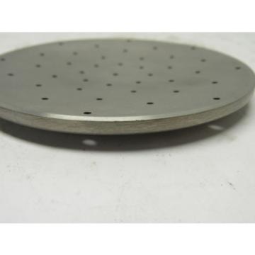 SS Contour Plate 45/8&#034; OD X 31/6&#034; Thick Pump