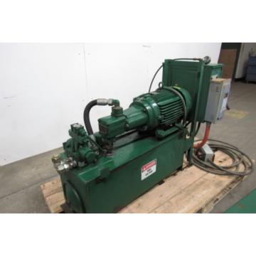 McClain Ind. M6C 20HP Hydraulic Unit W/ DR150 HITECH Control Pump