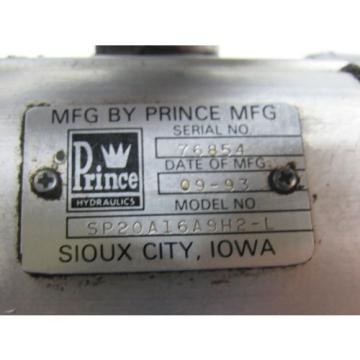 Prince SP20A16A9H2L Hydraulic Gear 4000RPM Max 5/7.5GPM W/5HP 3PH Motor Pump