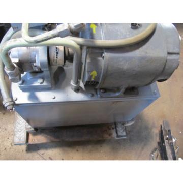 RACINE PFGA1A011FR , 7.5 HP BROOK INDUCTION MOTOR, RACINE 4 WAY VALVE, TANK Pump