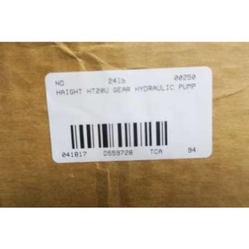 NEW HAIGHT HT20U HYDRAULIC GEAR D559728 Pump