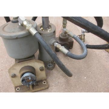 VickersHydraulic pump with ram and control valve Pump