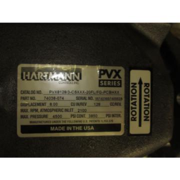 Hartman PVX8128/3CSXXX20FL/FGPCBHXX HCI, 74038074 Pump