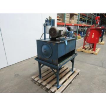 W.M.H. FLUIDPOWER 5HP 10 G.P.M. Hydraulic Power Unit 1000PSI Max. 30 Gal. Tank Pump