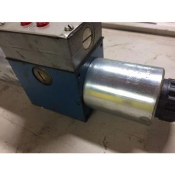 MANNESMANN REXROTH HYDRAULIC SOLENOID VALVE, 4WE10D31/0FCG24N9DK24L