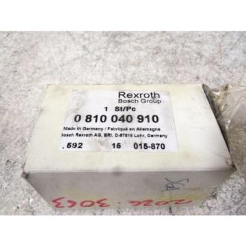 REXROTH/BOSCH 0 810 040 910 CHECK VALVE (AS PICTURED) *USED*