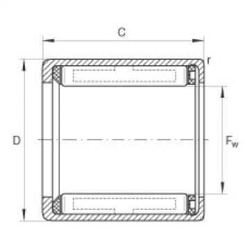 Drawn cup roller clutches - HF0406-KF