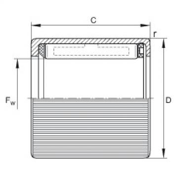 Drawn cup roller clutches - HF0612-KF-R