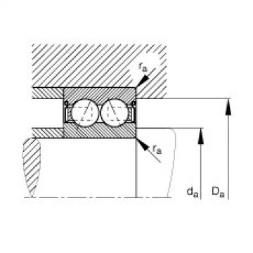 Angular contact ball bearings - 30/5-B-2RSR-TVH