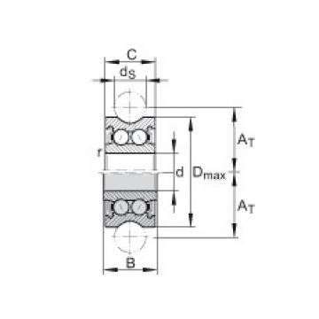 Track rollers with profiled outer ring - LFR5207-30-2Z