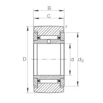 Yoke type track rollers - NATR10