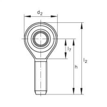 Rod ends - GAKSL20-PS