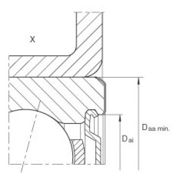 Angular contact ball bearing units - ZKLR0828-2Z