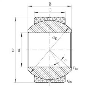 Radial spherical plain bearings - GE20-PB