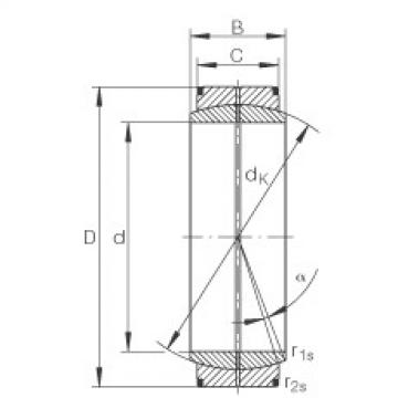 Radial spherical plain bearings - GE320-DO