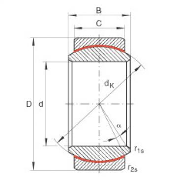 Radial spherical plain bearings - GE20-UK