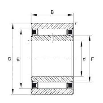 Needle roller bearings - NAO15X32X12-IS1-XL