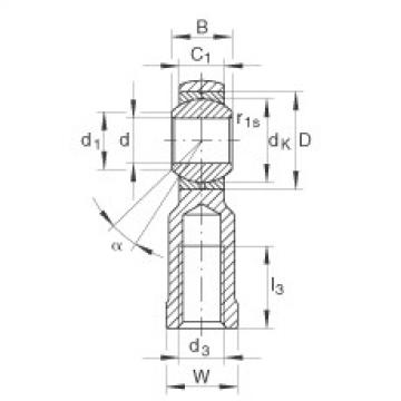 Rod ends - GIKL14-PB