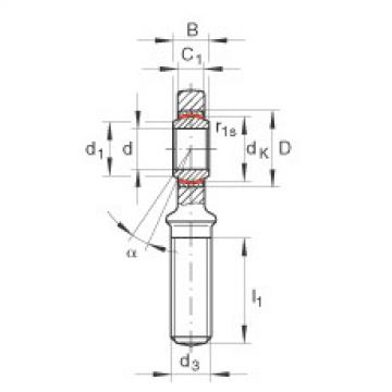 Rod ends - GAL35-UK-2RS